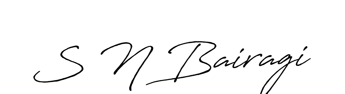 Similarly Antro_Vectra_Bolder is the best handwritten signature design. Signature creator online .You can use it as an online autograph creator for name S N Bairagi. S N Bairagi signature style 7 images and pictures png