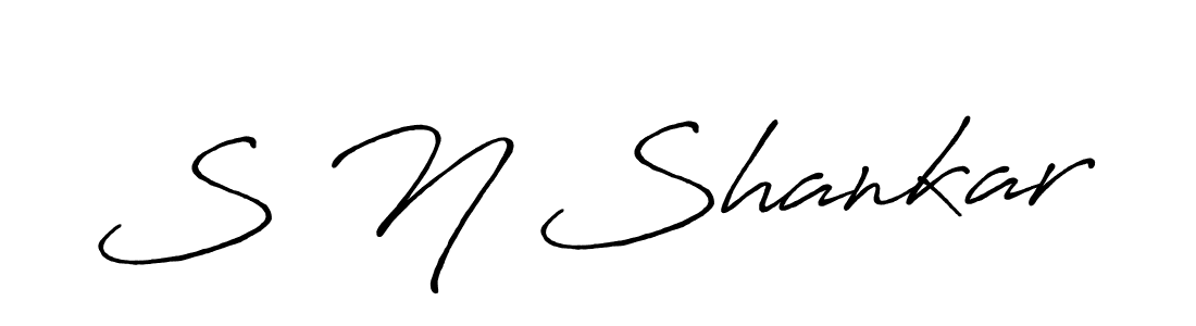 if you are searching for the best signature style for your name S N Shankar. so please give up your signature search. here we have designed multiple signature styles  using Antro_Vectra_Bolder. S N Shankar signature style 7 images and pictures png