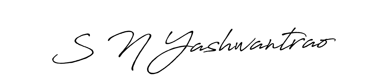 Make a short S N Yashwantrao signature style. Manage your documents anywhere anytime using Antro_Vectra_Bolder. Create and add eSignatures, submit forms, share and send files easily. S N Yashwantrao signature style 7 images and pictures png