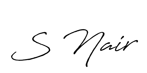 Here are the top 10 professional signature styles for the name S Nair. These are the best autograph styles you can use for your name. S Nair signature style 7 images and pictures png