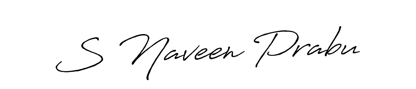 How to make S Naveen Prabu signature? Antro_Vectra_Bolder is a professional autograph style. Create handwritten signature for S Naveen Prabu name. S Naveen Prabu signature style 7 images and pictures png