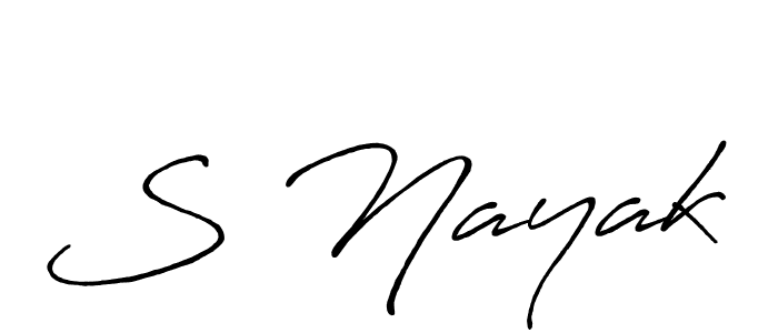 Make a beautiful signature design for name S Nayak. Use this online signature maker to create a handwritten signature for free. S Nayak signature style 7 images and pictures png