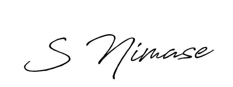 Here are the top 10 professional signature styles for the name S Nimase. These are the best autograph styles you can use for your name. S Nimase signature style 7 images and pictures png