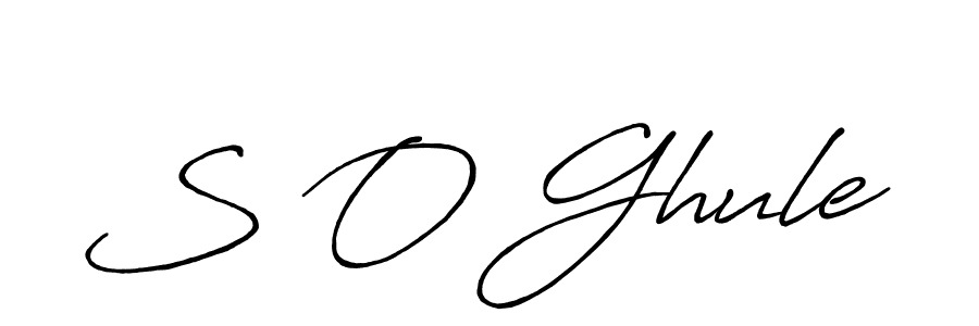 Make a beautiful signature design for name S O Ghule. Use this online signature maker to create a handwritten signature for free. S O Ghule signature style 7 images and pictures png