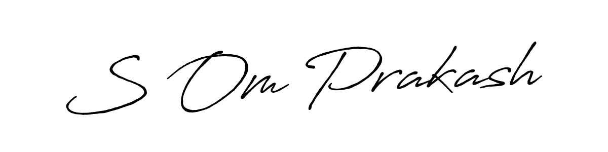Make a beautiful signature design for name S Om Prakash. Use this online signature maker to create a handwritten signature for free. S Om Prakash signature style 7 images and pictures png