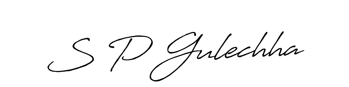 You can use this online signature creator to create a handwritten signature for the name S P Gulechha. This is the best online autograph maker. S P Gulechha signature style 7 images and pictures png