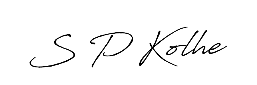 How to Draw S P Kolhe signature style? Antro_Vectra_Bolder is a latest design signature styles for name S P Kolhe. S P Kolhe signature style 7 images and pictures png