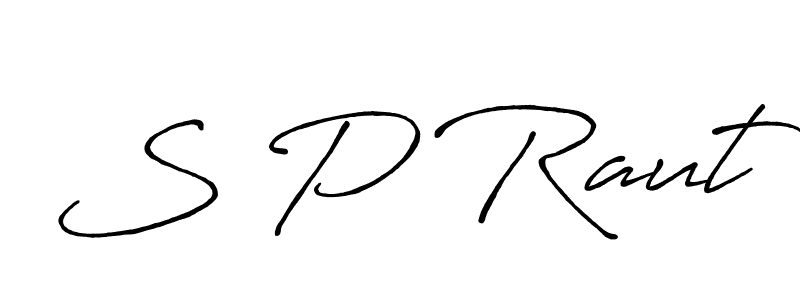 Similarly Antro_Vectra_Bolder is the best handwritten signature design. Signature creator online .You can use it as an online autograph creator for name S P Raut. S P Raut signature style 7 images and pictures png
