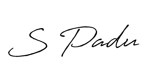 Once you've used our free online signature maker to create your best signature Antro_Vectra_Bolder style, it's time to enjoy all of the benefits that S Padu name signing documents. S Padu signature style 7 images and pictures png