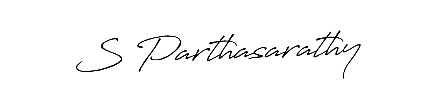 It looks lik you need a new signature style for name S Parthasarathy. Design unique handwritten (Antro_Vectra_Bolder) signature with our free signature maker in just a few clicks. S Parthasarathy signature style 7 images and pictures png