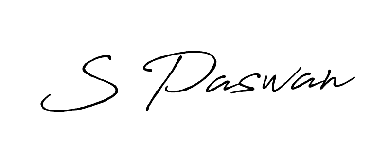 It looks lik you need a new signature style for name S Paswan. Design unique handwritten (Antro_Vectra_Bolder) signature with our free signature maker in just a few clicks. S Paswan signature style 7 images and pictures png