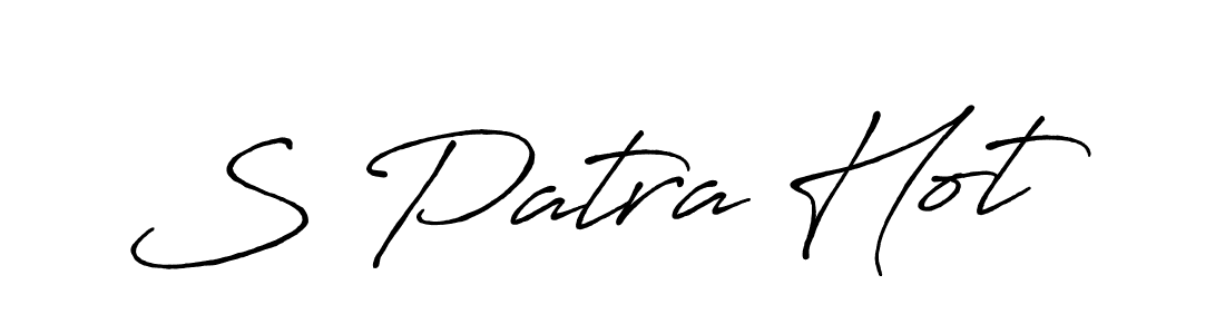 How to make S Patra Hot signature? Antro_Vectra_Bolder is a professional autograph style. Create handwritten signature for S Patra Hot name. S Patra Hot signature style 7 images and pictures png