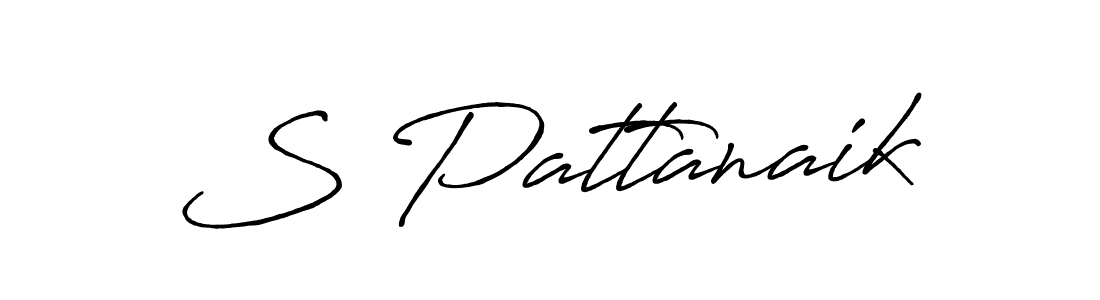 Also we have S Pattanaik name is the best signature style. Create professional handwritten signature collection using Antro_Vectra_Bolder autograph style. S Pattanaik signature style 7 images and pictures png