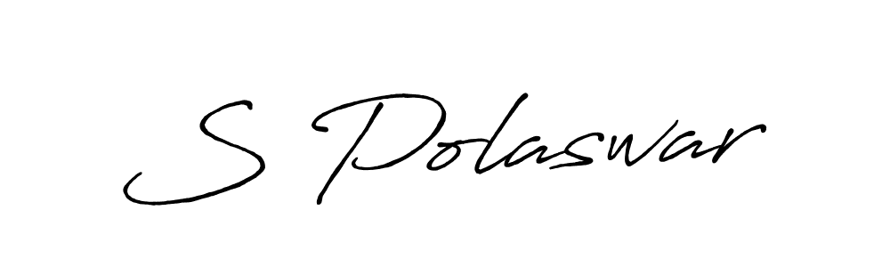 How to Draw S Polaswar signature style? Antro_Vectra_Bolder is a latest design signature styles for name S Polaswar. S Polaswar signature style 7 images and pictures png