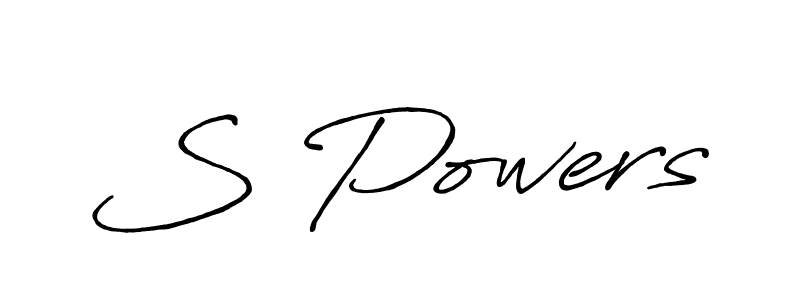 How to Draw S Powers signature style? Antro_Vectra_Bolder is a latest design signature styles for name S Powers. S Powers signature style 7 images and pictures png