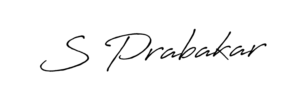It looks lik you need a new signature style for name S Prabakar. Design unique handwritten (Antro_Vectra_Bolder) signature with our free signature maker in just a few clicks. S Prabakar signature style 7 images and pictures png