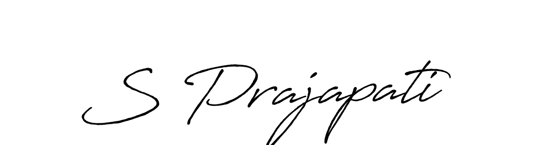 Similarly Antro_Vectra_Bolder is the best handwritten signature design. Signature creator online .You can use it as an online autograph creator for name S Prajapati. S Prajapati signature style 7 images and pictures png