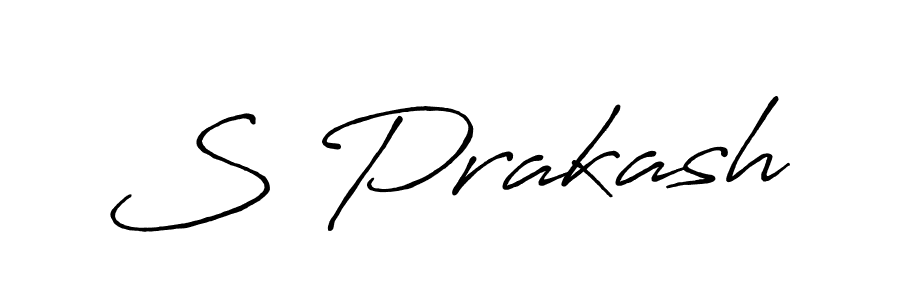 It looks lik you need a new signature style for name S Prakash. Design unique handwritten (Antro_Vectra_Bolder) signature with our free signature maker in just a few clicks. S Prakash signature style 7 images and pictures png