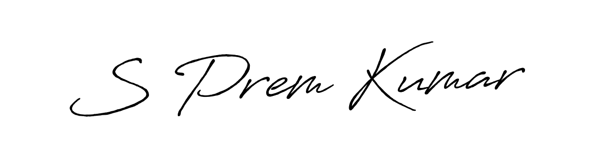 How to make S Prem Kumar signature? Antro_Vectra_Bolder is a professional autograph style. Create handwritten signature for S Prem Kumar name. S Prem Kumar signature style 7 images and pictures png