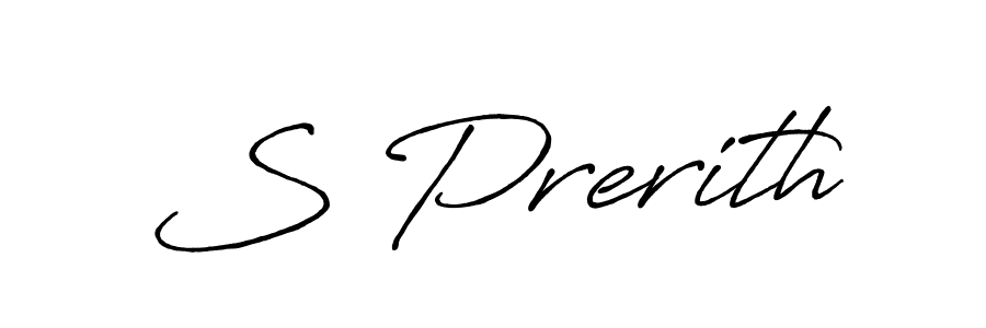 Similarly Antro_Vectra_Bolder is the best handwritten signature design. Signature creator online .You can use it as an online autograph creator for name S Prerith. S Prerith signature style 7 images and pictures png