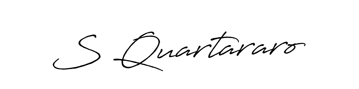 Use a signature maker to create a handwritten signature online. With this signature software, you can design (Antro_Vectra_Bolder) your own signature for name S Quartararo. S Quartararo signature style 7 images and pictures png