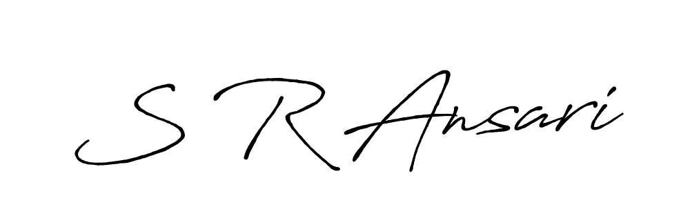 Similarly Antro_Vectra_Bolder is the best handwritten signature design. Signature creator online .You can use it as an online autograph creator for name S R Ansari. S R Ansari signature style 7 images and pictures png