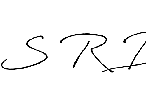 S R B stylish signature style. Best Handwritten Sign (Antro_Vectra_Bolder) for my name. Handwritten Signature Collection Ideas for my name S R B. S R B signature style 7 images and pictures png