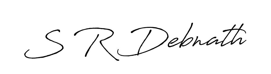 Also we have S R Debnath name is the best signature style. Create professional handwritten signature collection using Antro_Vectra_Bolder autograph style. S R Debnath signature style 7 images and pictures png