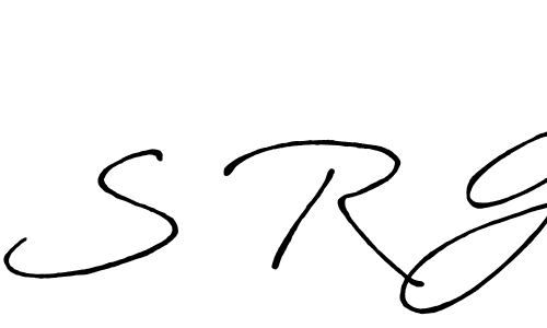 Also You can easily find your signature by using the search form. We will create S R G name handwritten signature images for you free of cost using Antro_Vectra_Bolder sign style. S R G signature style 7 images and pictures png