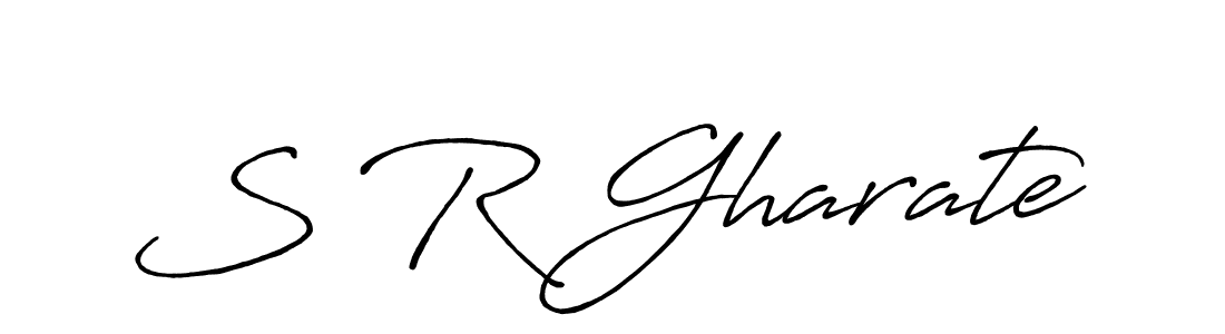You can use this online signature creator to create a handwritten signature for the name S R Gharate. This is the best online autograph maker. S R Gharate signature style 7 images and pictures png