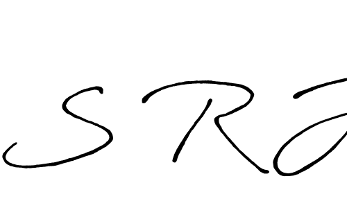 You should practise on your own different ways (Antro_Vectra_Bolder) to write your name (S R J) in signature. don't let someone else do it for you. S R J signature style 7 images and pictures png