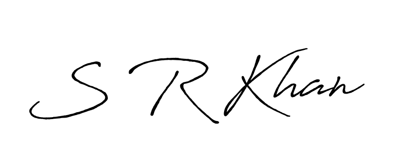 Here are the top 10 professional signature styles for the name S R Khan. These are the best autograph styles you can use for your name. S R Khan signature style 7 images and pictures png