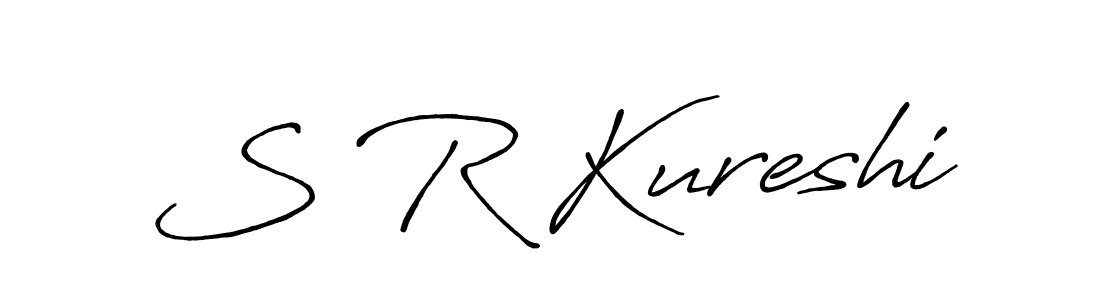 Antro_Vectra_Bolder is a professional signature style that is perfect for those who want to add a touch of class to their signature. It is also a great choice for those who want to make their signature more unique. Get S R Kureshi name to fancy signature for free. S R Kureshi signature style 7 images and pictures png
