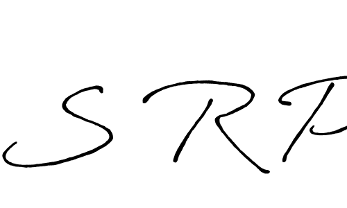 It looks lik you need a new signature style for name S R P. Design unique handwritten (Antro_Vectra_Bolder) signature with our free signature maker in just a few clicks. S R P signature style 7 images and pictures png