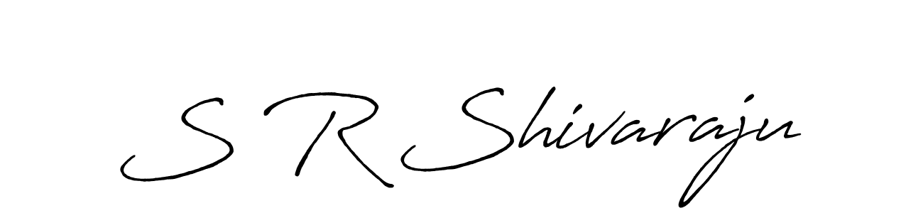 S R Shivaraju stylish signature style. Best Handwritten Sign (Antro_Vectra_Bolder) for my name. Handwritten Signature Collection Ideas for my name S R Shivaraju. S R Shivaraju signature style 7 images and pictures png