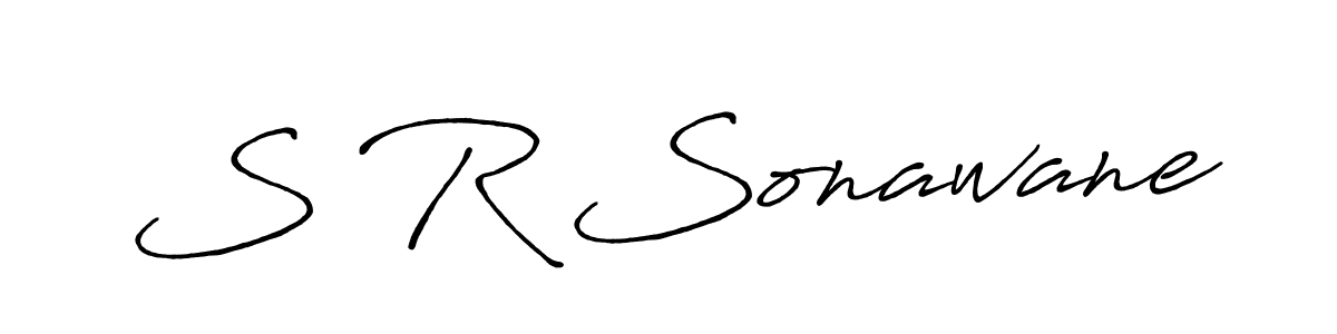 Make a beautiful signature design for name S R Sonawane. Use this online signature maker to create a handwritten signature for free. S R Sonawane signature style 7 images and pictures png