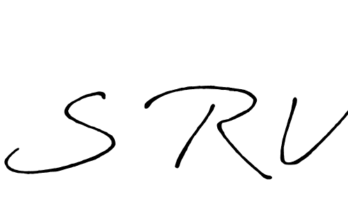 if you are searching for the best signature style for your name S R V. so please give up your signature search. here we have designed multiple signature styles  using Antro_Vectra_Bolder. S R V signature style 7 images and pictures png