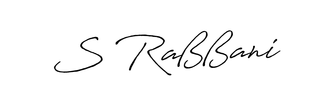 Design your own signature with our free online signature maker. With this signature software, you can create a handwritten (Antro_Vectra_Bolder) signature for name S Raßßani. S Raßßani signature style 7 images and pictures png