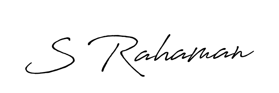 How to Draw S Rahaman signature style? Antro_Vectra_Bolder is a latest design signature styles for name S Rahaman. S Rahaman signature style 7 images and pictures png