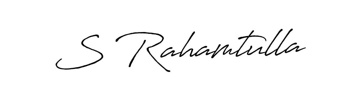 It looks lik you need a new signature style for name S Rahamtulla. Design unique handwritten (Antro_Vectra_Bolder) signature with our free signature maker in just a few clicks. S Rahamtulla signature style 7 images and pictures png