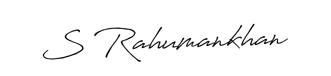 You can use this online signature creator to create a handwritten signature for the name S Rahumankhan. This is the best online autograph maker. S Rahumankhan signature style 7 images and pictures png