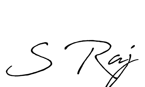 if you are searching for the best signature style for your name S Raj. so please give up your signature search. here we have designed multiple signature styles  using Antro_Vectra_Bolder. S Raj signature style 7 images and pictures png