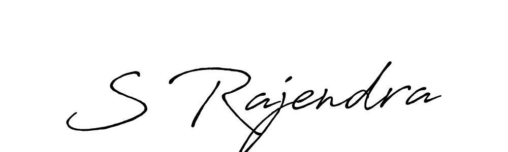 Also we have S Rajendra name is the best signature style. Create professional handwritten signature collection using Antro_Vectra_Bolder autograph style. S Rajendra signature style 7 images and pictures png