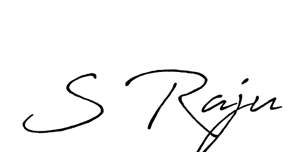 Similarly Antro_Vectra_Bolder is the best handwritten signature design. Signature creator online .You can use it as an online autograph creator for name S Raju. S Raju signature style 7 images and pictures png