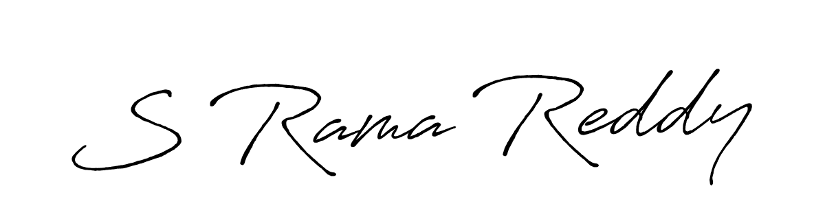 Make a beautiful signature design for name S Rama Reddy. Use this online signature maker to create a handwritten signature for free. S Rama Reddy signature style 7 images and pictures png