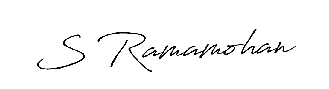 Make a beautiful signature design for name S Ramamohan. Use this online signature maker to create a handwritten signature for free. S Ramamohan signature style 7 images and pictures png
