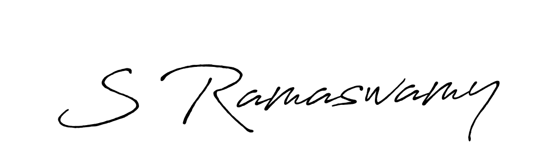 Similarly Antro_Vectra_Bolder is the best handwritten signature design. Signature creator online .You can use it as an online autograph creator for name S Ramaswamy. S Ramaswamy signature style 7 images and pictures png