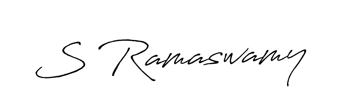 How to Draw S Ramaswamy signature style? Antro_Vectra_Bolder is a latest design signature styles for name S Ramaswamy. S Ramaswamy signature style 7 images and pictures png