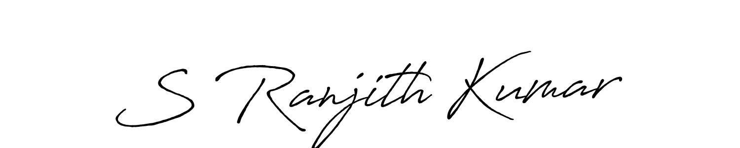 Once you've used our free online signature maker to create your best signature Antro_Vectra_Bolder style, it's time to enjoy all of the benefits that S Ranjith Kumar name signing documents. S Ranjith Kumar signature style 7 images and pictures png