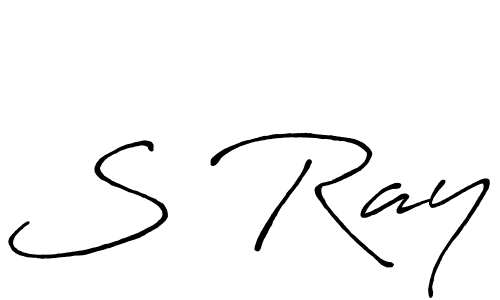 How to Draw S Ray signature style? Antro_Vectra_Bolder is a latest design signature styles for name S Ray. S Ray signature style 7 images and pictures png